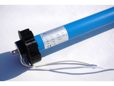 Motor for roller shades - 12V motor with built-in rechargeable battery