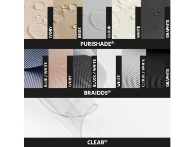 Fabric samples - Roller Shades