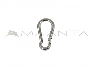 Steel carabiner D60